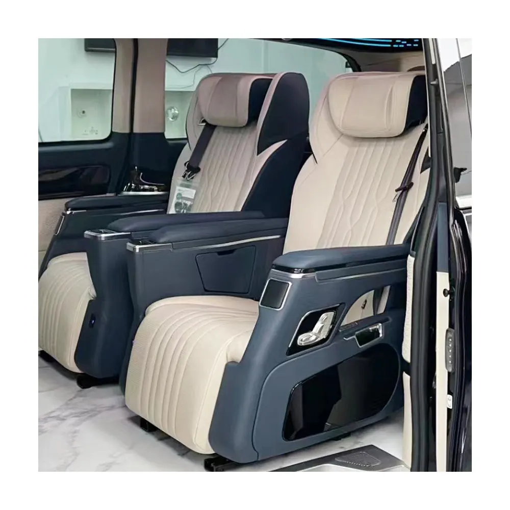 Actualización Interior de coche, asientos eléctricos de lujo para furgoneta, para mercedes benz vito v class sprinter hiace