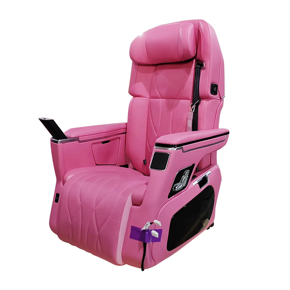 Asiento de coche de cuero eléctrico personalizado de lujo Vip para modificación Sprinter vito con ventilación/calefacción/masaje