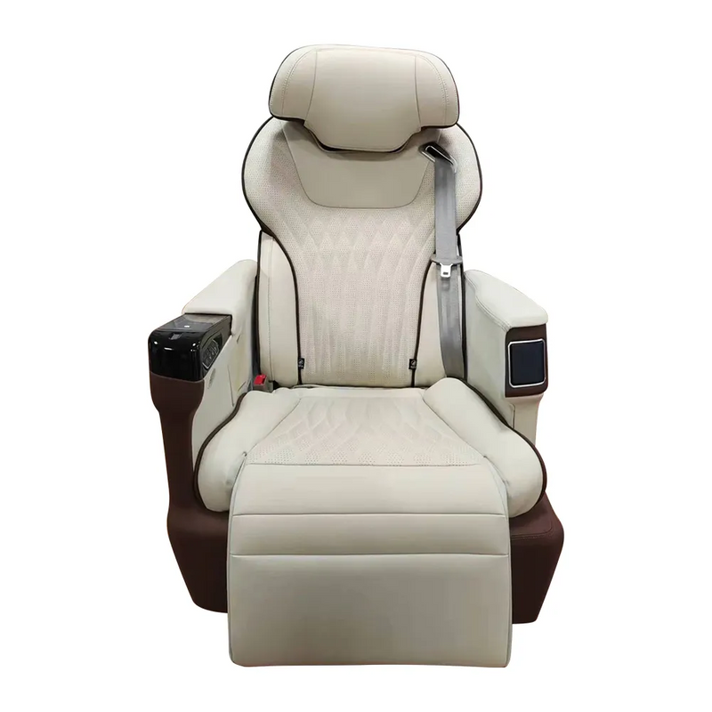 Asiento de coche de cuero VIP eléctrico de lujo para Tuning MPV limusina Van con pantalla táctil de nivel de indicador de coche