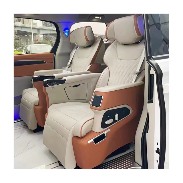 Asientos de coche eléctricos de lujo, asientos de coche vip para monovolumen, asiento de coche de negocios