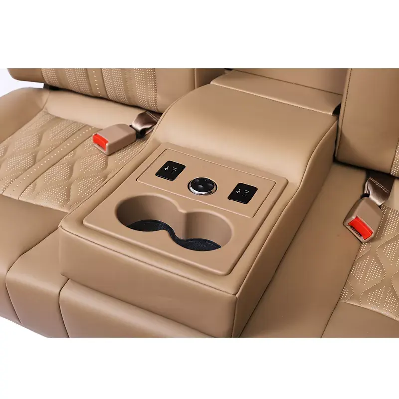 Sofá reclinable eléctrico de lujo del asiento de coche de 3 plazas del cuero del diseño moderno de Land Cruiser